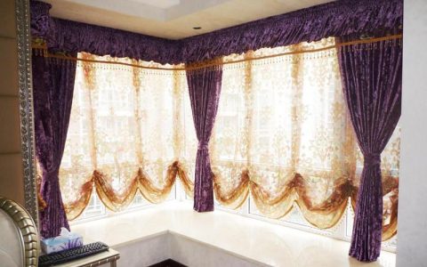 你家飘窗怎么设计的，飘窗窗帘安装有方法